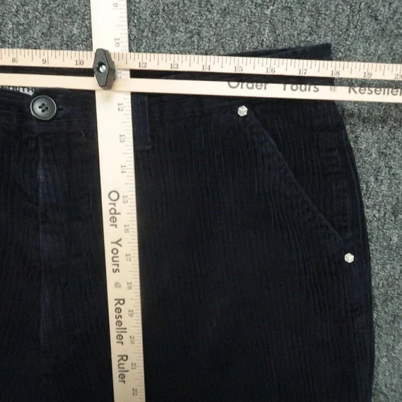 VINTAGE Southpole Pants Mens 36x32 Blue Corduroy Baggy Carpenter Trouser Y2K